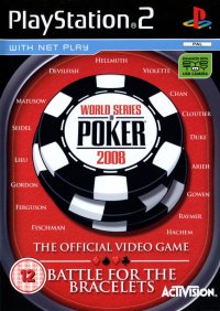 World Series of Poker 2008 PAL Playstation 2 PAL box art